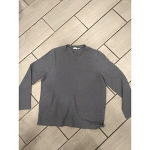 ENGLISH LAUNDRY Mens Gray Textured Crewneck Long Sleeve Pullover Sweater XL